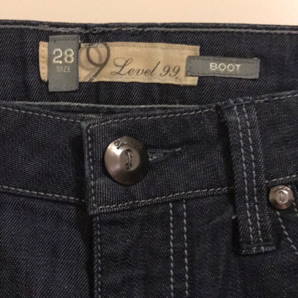 NWOT Level 99 boot cut jeans - Picture 3 of 5